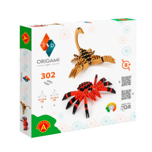 Origami 3D. Pająk i Skorpion 2w1