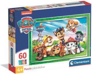 Puzzle 60 Super Color Paw Patrol