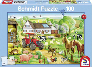 Puzzle 100. Wesołe gospodarstwo