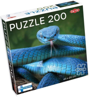 Puzzle 200 Blue Viper Snake