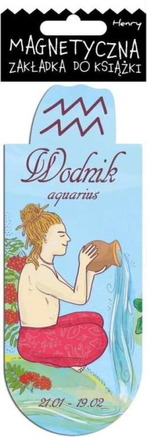 Zakładka magnetyczna owal Wodnik