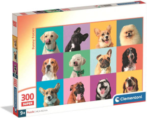 Puzzle 300 Super. Funny Faces