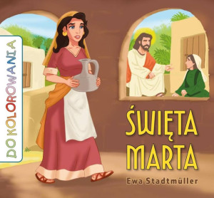 Św. Marta - kolorowanka