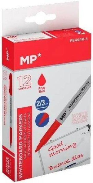 Marker do tablic 2,0/3,0mm czerwony (12szt)