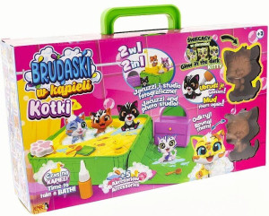 Brudaski w kąpieli Kotki w jacuzzi