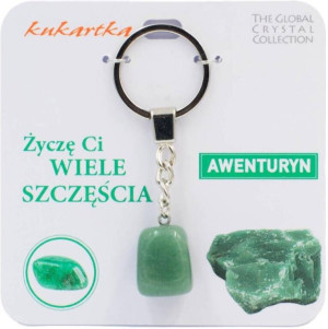 Brelok Wiele szczęścia awenturyn