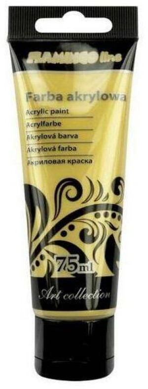 Farba akrylowa 75ml, złota