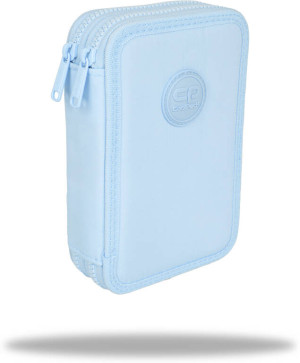 Piórnik 2-komorowy z wyposażeniem Coolpack Jumper 2 pastel powde błękit