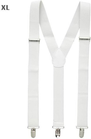 Białe szelki 115-120cm