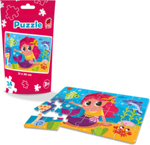 Puzzle edukacyjne - Syrena