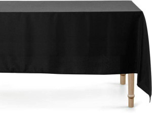 Obrus czarny 180x300cm