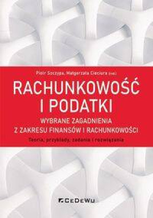Rachunkowość i podatki wybrane zagadnienia