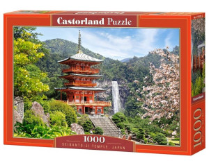 Puzzle 1000. Seiganto-Ji Temple, Japan. Buddyjska świątynia, Japonia.