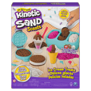 Kinetic Sand, piasek kinetyczny Lodowe specjały