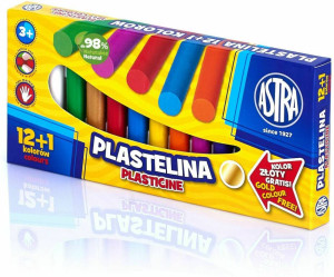 Plastelina 13 kolorów. (12+1 gratis)