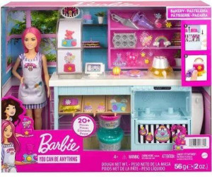 Barbie Cukiernia. Zestaw z lalką