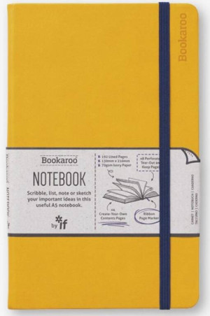 Bookaroo Notatnik Journal A5. Żółty