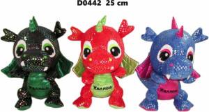 Smok Kraków błyszczący 25cm MIX