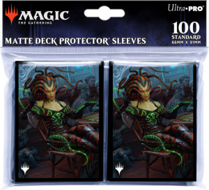 Ultra-Pro: Magic the Gathering - Outlaws of Thunder Junction - Matte Deck Protector Sleeves - Vraska, the Silencer (100 szt.)