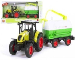 Traktor z naczepą