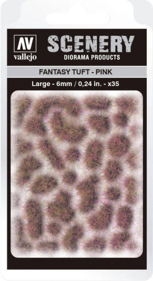 Vallejo: SC433 - Scenery - Fantasy Tuft - Pink (6 mm x 35)