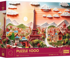 Puzzle 1000 Paper Art: Paryż TREFL