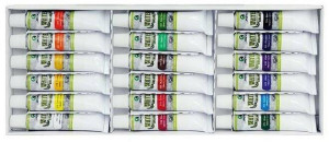 Farby akwarelowe E 1338 B 18 kolorów 12ml MARIES