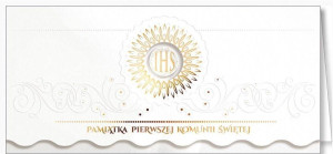 Kartka okolicznościowa. Komunia DK07