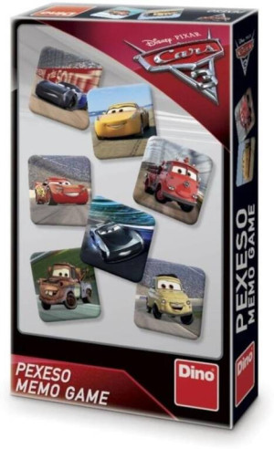 Memory memo Disney Pixar Auta