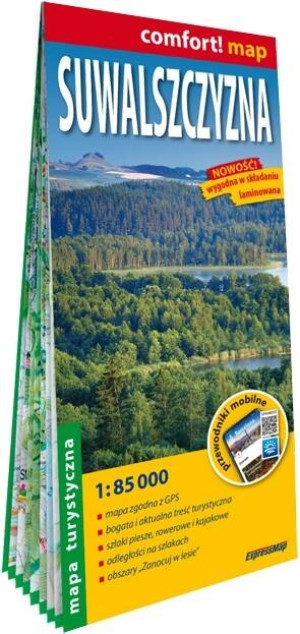 Suwalszczyzna. Mapa turystyczna 1:85 000