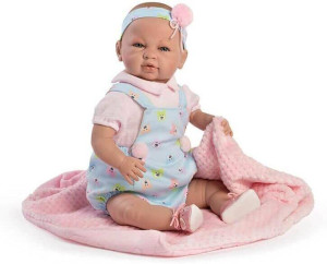 Lalka hiszpańska bobas Mantita z kocykiem 46cm