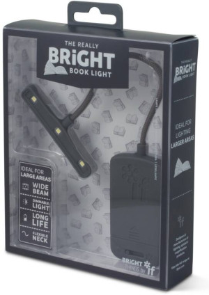 Bright Book Light Lampka do książki szara
