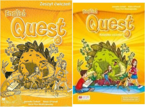 Pakiet: English Quest 3. Książka ucznia / Zeszyt ćwiczeń. Język angielski