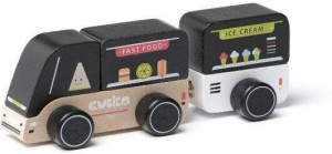 Food truck drewniany