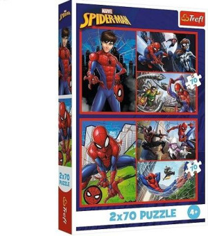 Puzzle 2x70 Pajęcze historie TREFL