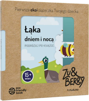 Łąka dniem i nocą. Podróżuj po książce 15 mies.+