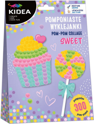 Wyklejanki pomponiaste Sweet