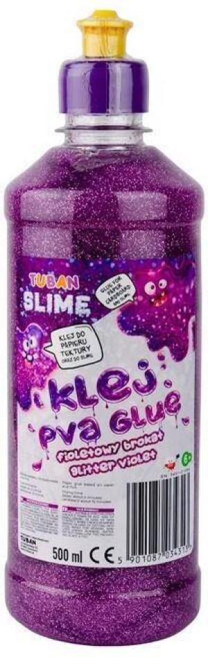 Klej brokatowy. Fioletowy 500ml