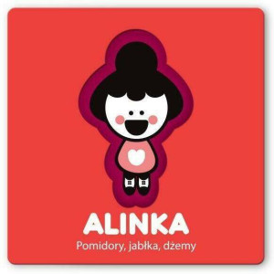 Pomidory, jabłka, dżemy. Alinka