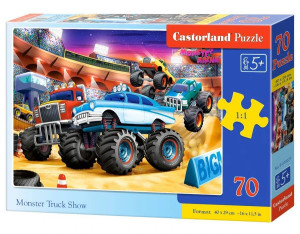 Puzzle 70. Monster Truck Show. B-070077