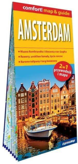 Przewodnik i mapa. Amsterdam