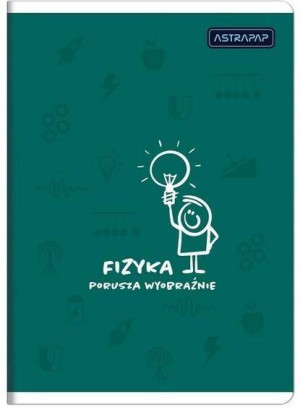 Zeszyt A5/60K kratka Fizyka (10szt) ASTRA