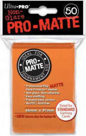 ULTRA-PRO Deck Protector - Pro-Matte Non-Glare Orange (Pomarańczowe) 50 szt.