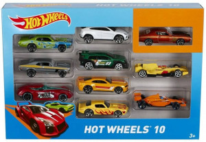 Hot Wheels. Małe samochodziki 10-pak