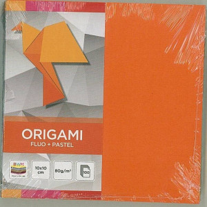 Origami 10x10cm. Fluo Pastele