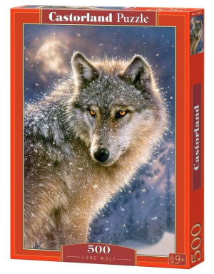 Puzzle 500. Samotny wilk. B-52431