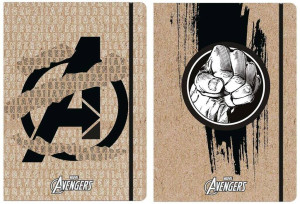 Teczka z gumką A4 Avengers Kraft Liner