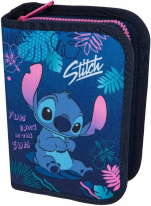 Piórnik jednoklapkowy bez wyposażenia. Coolpack Disney Core Clipper Stitch