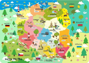 Podkładka na biurko Polska