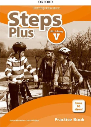Steps Plus dla klasy 5. Materiały ćwiczeniowe do języka angielskiego dla szkoły podstawowej + kod online